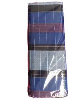 Batik Blue Patterned Sarong